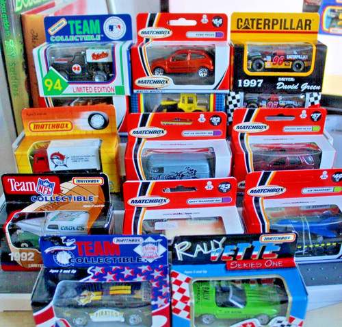 Matchbox boxed vehicles x14