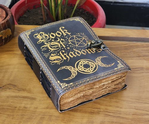 Book shadows leather - of,