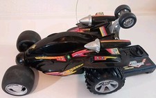 9" EX-2 EXPLORER RADIO CONTROL CAR BLACK REMOTE NOT WORKING SPARES PARTS REPAIRS