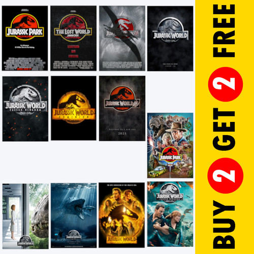 Jurassic park series all - series,