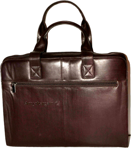 Leather briefcase case 2 - leather,