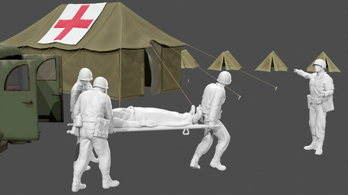 Wwii field hospital - us,