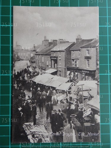Cobbled street market - street,