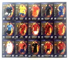 TOPPS MATCH ATTAX 101 2019/2020 SET OF 15 GLOBAL HEROES CARDS - GH1-15