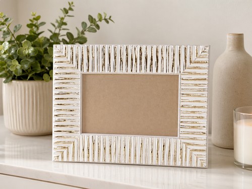 Enchanti wooden white gold - white, w/gold