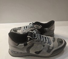 Valentino Garavani Men’s Textile Camo Trainers 10 RARE Brand New, No Box