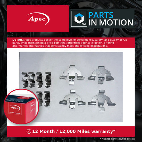 Brake pad fitting - pad,