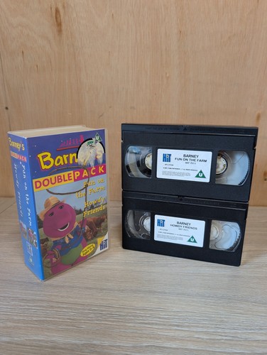 Barney double pack - vhs, on