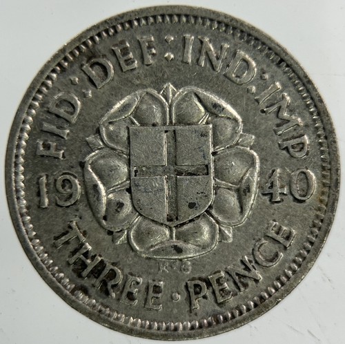 1940 george threepence - george,