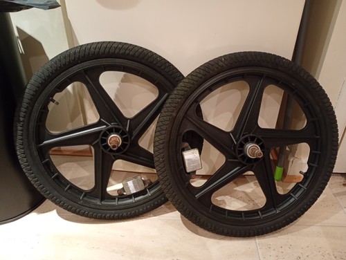 Bmx mag wheels tyres black - mag,