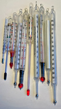ANTIQUE Thermometer 10x