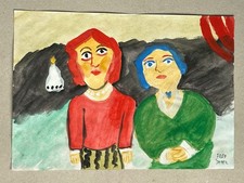 Fred Yates drawing and