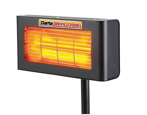 Clarke heat devil 1200q 2kw - clarke, 1.2kw