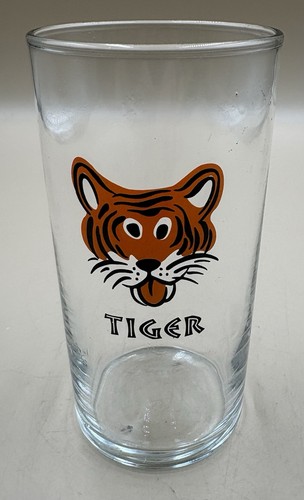 Tiger glass drinking - glass, bar