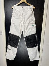 Axus S Tex Painter's Trousers - white UK size 30 Free Post