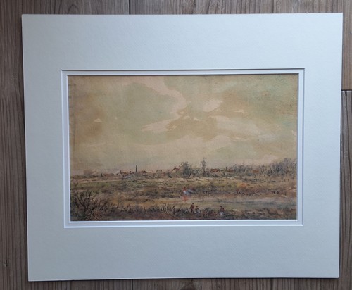 Original landscape watercolour - landscape,