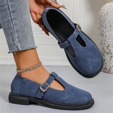Women's Vintage Low Block Heel