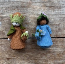 Acorn King Flower Felt Steiner