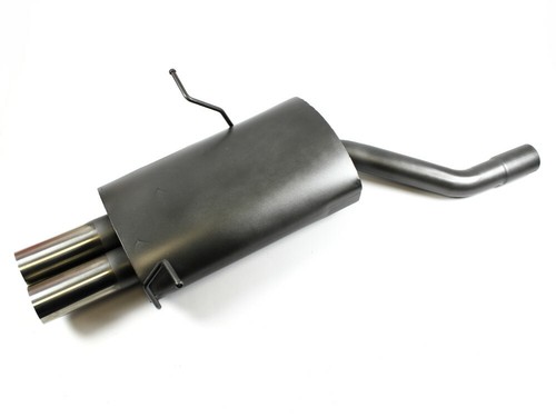 Sport exhaust 2x76mm sharp - 2x76mm, bmw