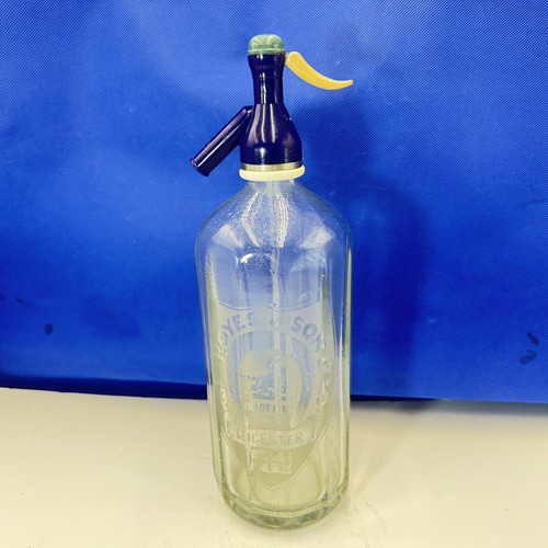 Soda syphon etched hoyes - soda, &
