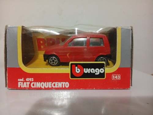 Fiat cinquecento burago - fiat, 1/43