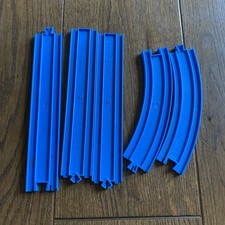 5 Pieces of Light Blue Plarail