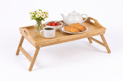 Bamboo serving tray - serving,