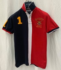 Hackett split panel army polo