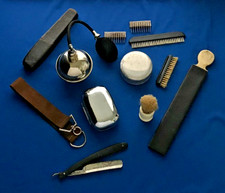Selection of Men Shaving and Washing Implements (1880s-1950s)