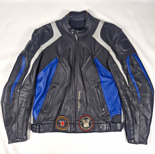 Castor black chaser leather - black,