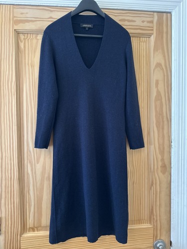 Vintage jaeger navy blue wool - navy,