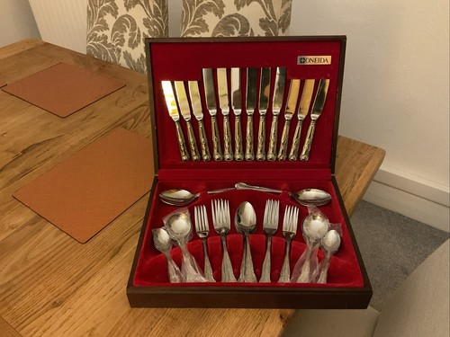 Oneida kings piece cutlery - oneida,