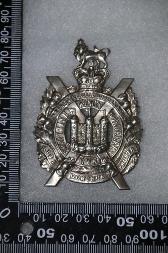 British army metal cap - metal, badge