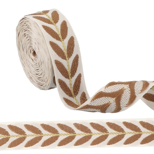 Yards length coffee jacquard - 3,