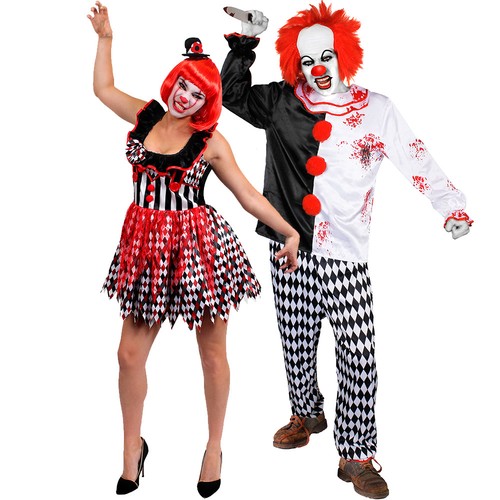 Deluxe killer clown couples - deluxe,