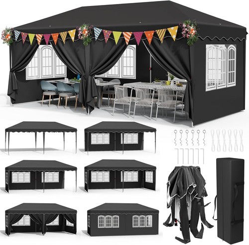 Garden gazebo marquee - garden,