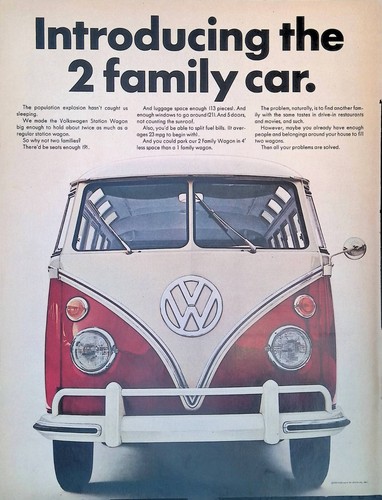 Print ads 1966 volkswagen - 2,