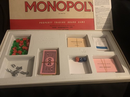 Monopoly board game - game, long