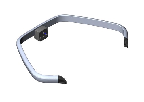 Croozer front frame bumper - frame,