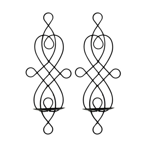 2pcs wall sconce - sconce, candle