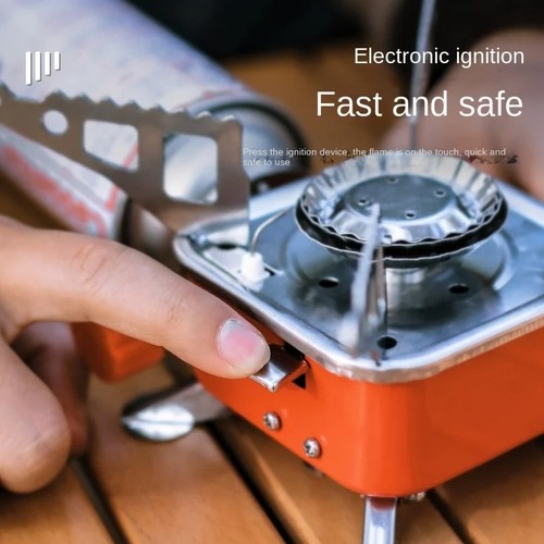 Portable camping gas stove - portable,
