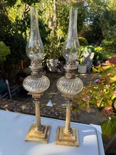 pair of French antique peg oil