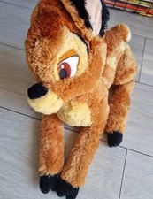 Disney Supersoft Fluffy Bambi Cuddly Stuffed Plush Toy