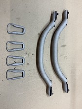 Mercedes SL R129 Hard Top Interior Grab Handles Grey Hardtop Handles With Trims