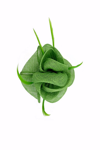 Small flower shaped - flower, sinamay