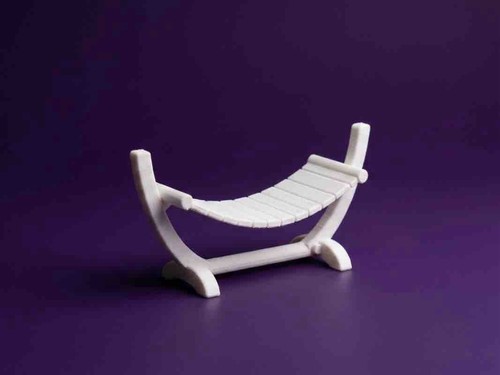 Dollhouse hammock miniature - dollhouse,