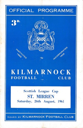 Kilmarnock mirren - v, st