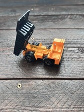 Matchbox Orange Dump Truck Diecast Toy Vehicle