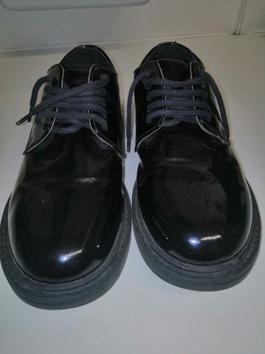 Kangol black kids school shoes - kids,