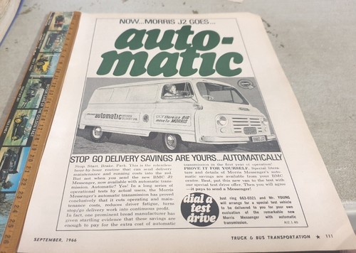 1966 morris messenger - morris, van